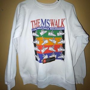 ‘93 Vintage The MS Walk Crewneck